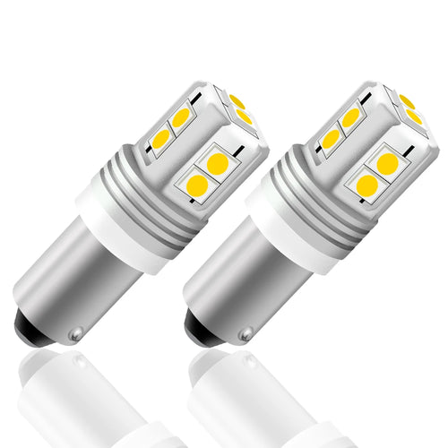 2PCS Xenon Error Free White Bay9s H21W 64136 LED Bulbs For Volkswagen