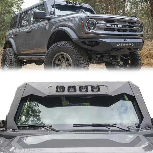 Spedking new product for 2022 Ford Bronco Fabfours ViCowl Raptor Car