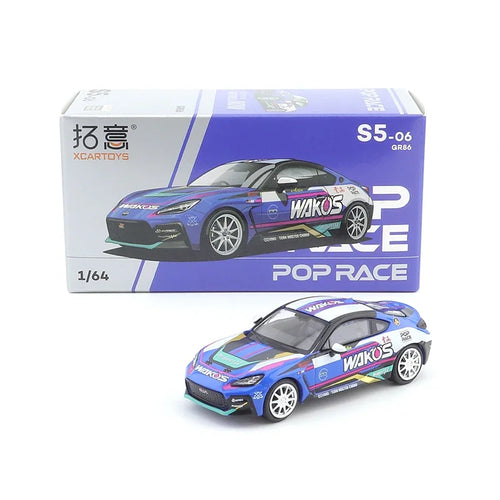 XCARTOYS POPRACE 1/64 Alloy Car Model Toy SKYLINE GT-R V8 NSX GT3