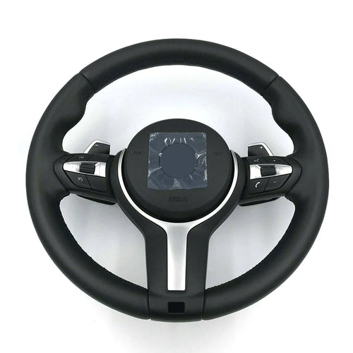 With Led Display Carbon Fiber Shift Paddle Leather M Steering Wheel