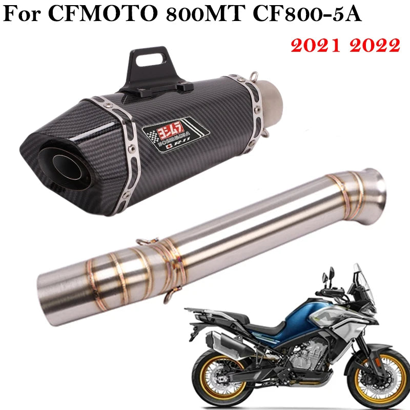 Slip On For CFMOTO 800MT 800 mt CF800-5A 2021 2022 Motorcycle Exhaust