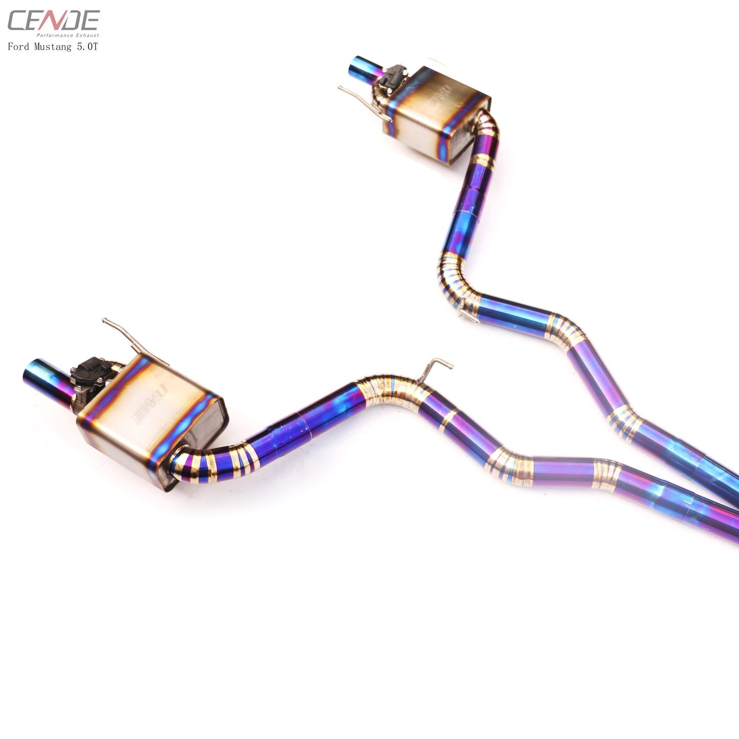 2020 New Titanium Header Catback Exhaust System Pipe For Ford Mustang