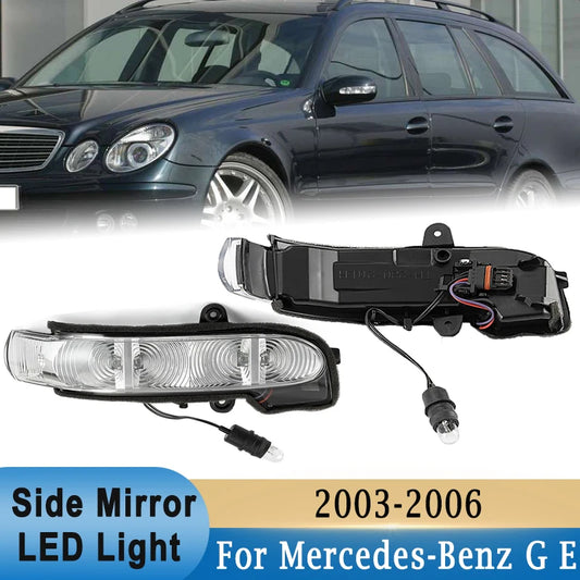 1Pair Side Mirror LED Light Turn Signal Lamp Indicator for