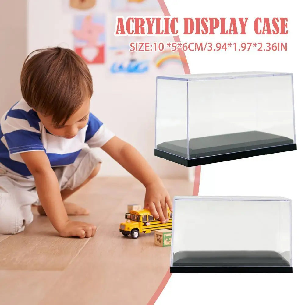 Scale 1:64 Transparent Acrylic Hard Cover Display Box For Car Model