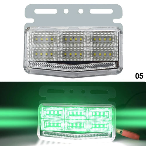 24V Truck Side Marker Indicator 42LED Super Bright Lights Waterproof