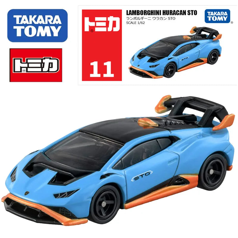 TAKARA TOMY Tomica NO.11 Lamborghini Hurricane Sports Car 1/62 Mini