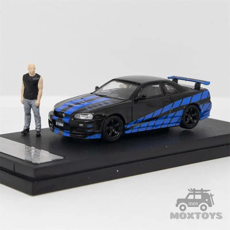 Stance Hunters SH 1:64 Nissan Skyline R34 GTR Z Tune Nismo Diecast