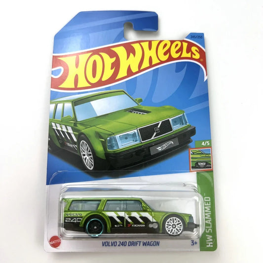 2023-245 Hot Wheels Cars VOLVO 240 DRIFT WAGON 1/64 Metal Die-cast