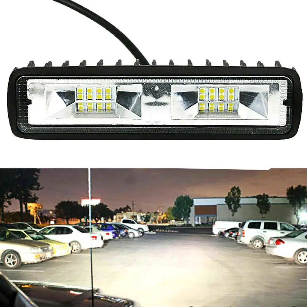 48W Car Off-Road SUV Truck Work Light Bar Bulb Spot Beam LED Driving