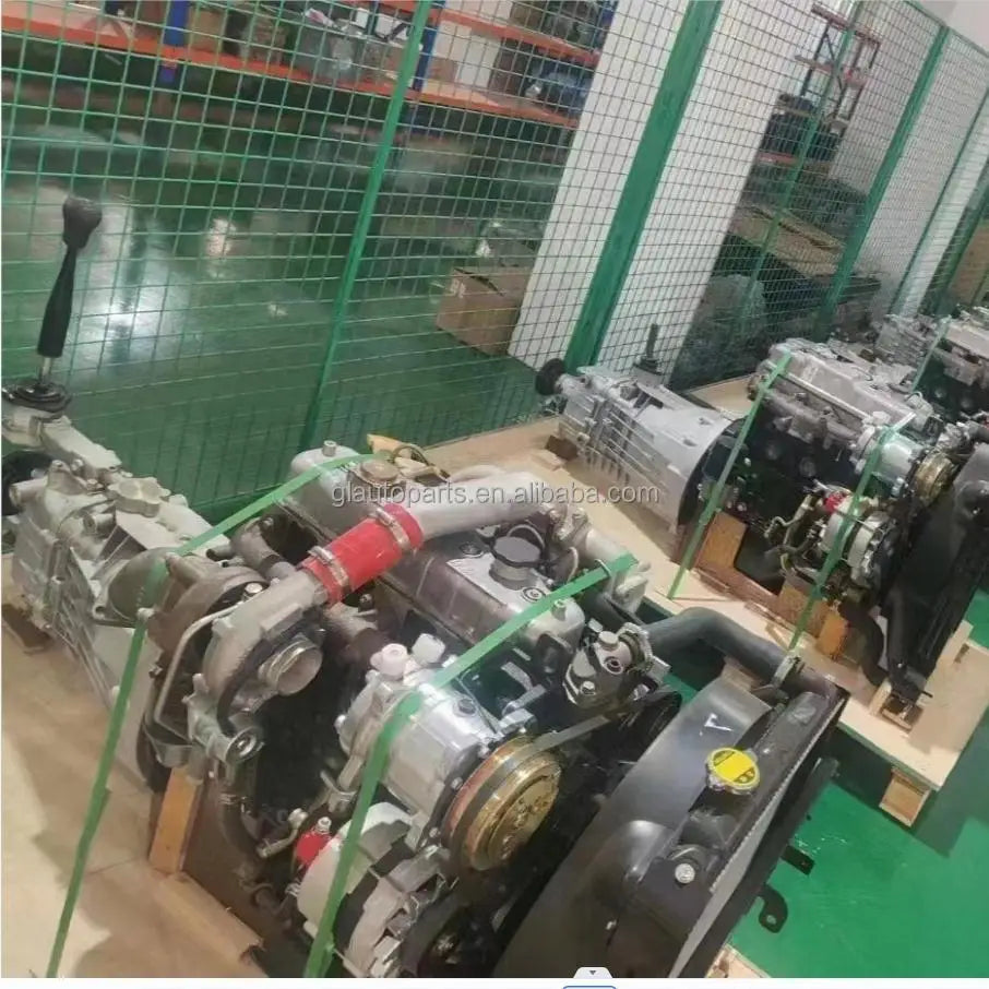 4JB1T Diesel Engine assembly with gearbox for camion JMC N900 pickup