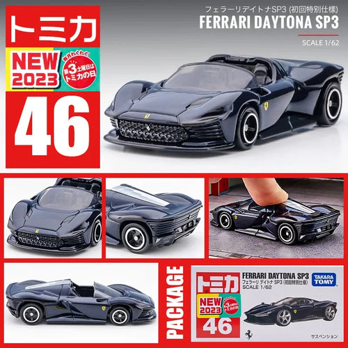 TAKARA TOMY Tomica Ferrari 1/64 Mini Diecast Alloy Model Car Toys