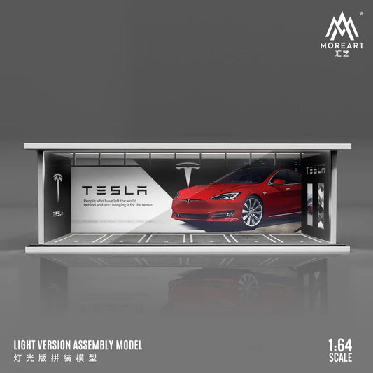 TimeMicro&MoreArt 1:64 Tesla - light version assembly scene