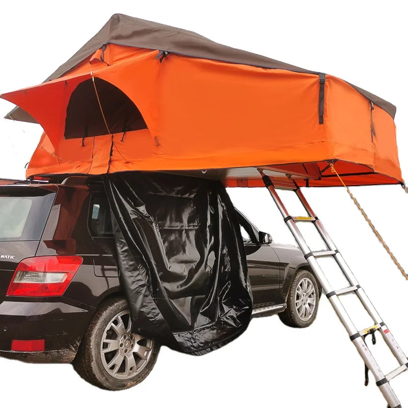 Waterproof Outdoor 3-4 Person Car Roof Top Tent for Trucks SUV Camping