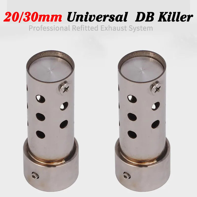 Universal End DB Killer 20mm  30mm for Motorcycle Exhaust Muffler