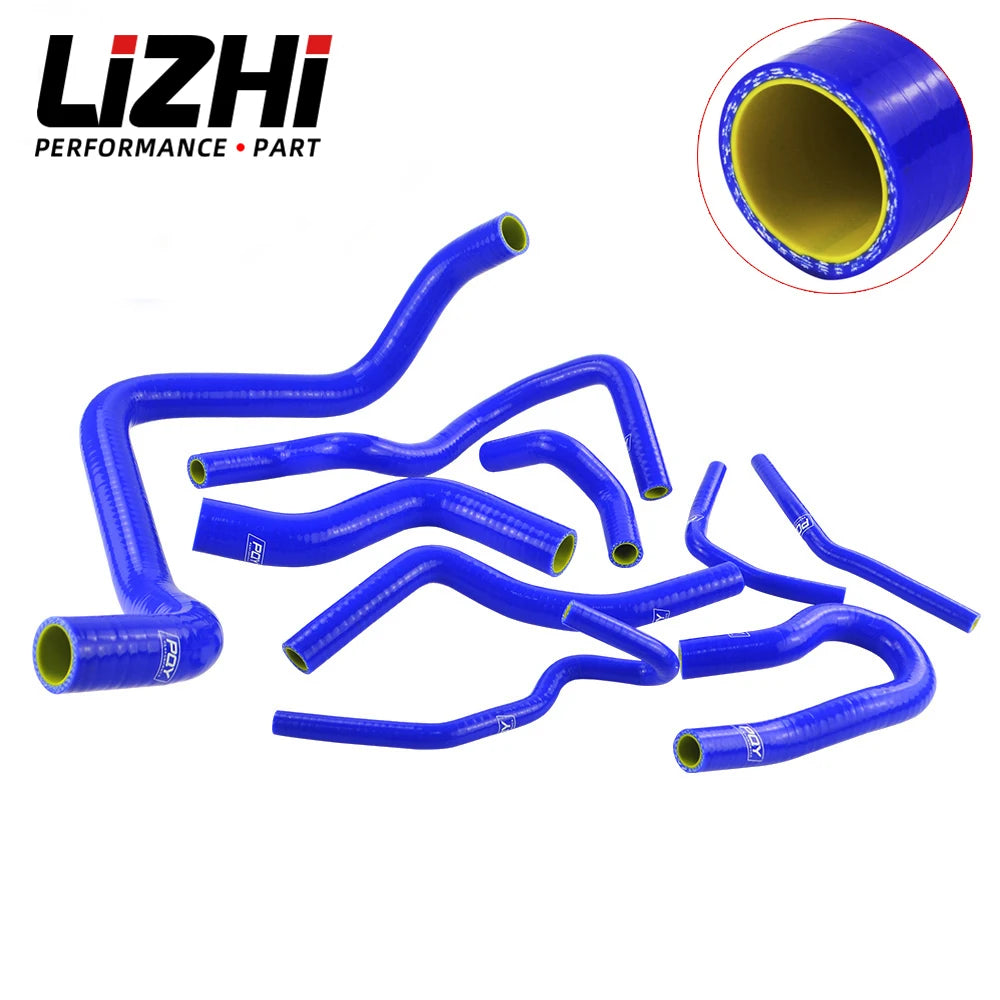 9pcs Silicone Auto Radiator Hose Kit For Honda CIVIC SOHC D15 D16 EG