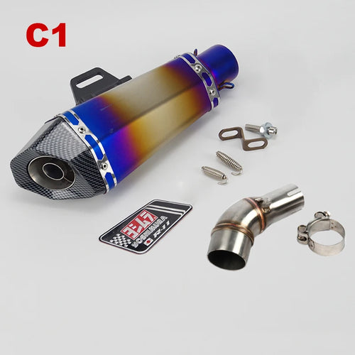 Slip-on for Yamaha R3 R30 MT03 R25 Exhaust Middle Link Pipe Yoshimura