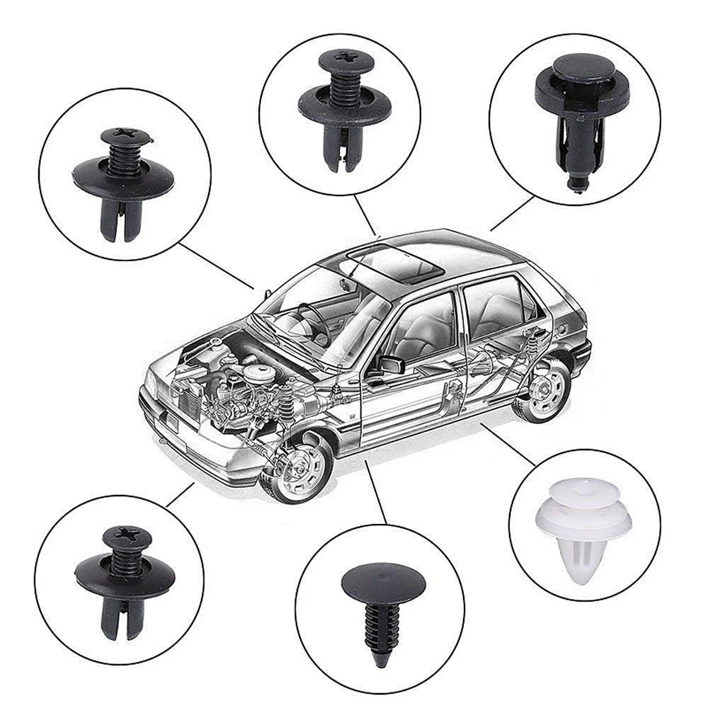 60pcs car Fastener Clip Mixed bolt screw for BMW E 30 34 36 38 39 46