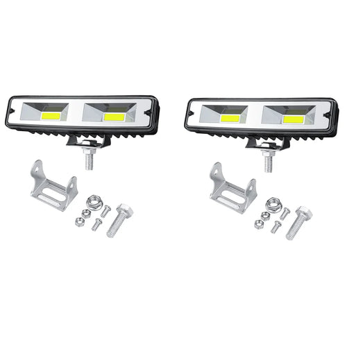 1Pc/2Pcs Car COB Work Light Bulb Spot Beam Bar 18W 12V Car SUV Off