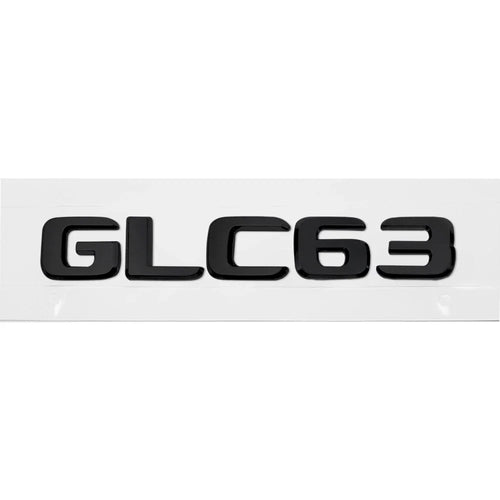 ABS Plastic GLC63 GLC200 GLC300 Trunk Rear Logo Badge Emblem Sticker