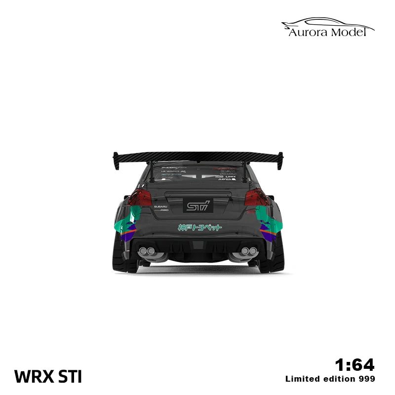 Timemicro&Aurora1:64 WRX STI HKS Coating Alloy Collection simulation