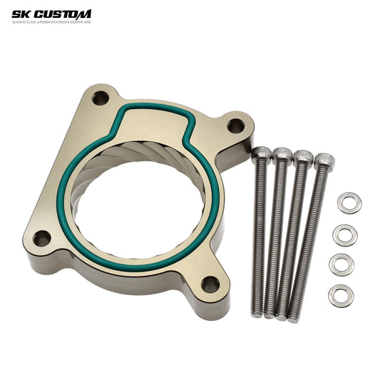 SK CUSTOM Engine alloy throttle vortex intake spacer for Mazda 3 5 6 8