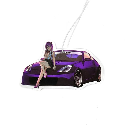 Sex Tire Girl Pendant Car Air Freshener Hanging Rearview Mirror