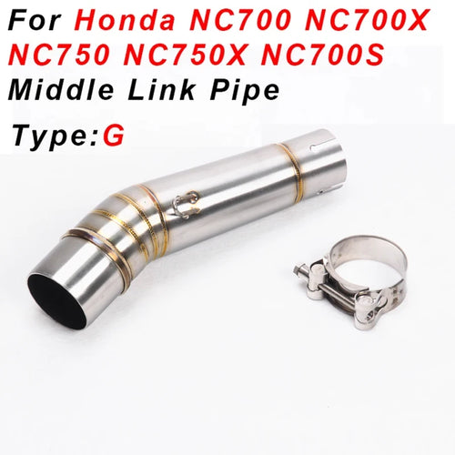 Slip On For Honda NC700 NC700X NC750 NC750X NC750S Motorcycle Exhaust