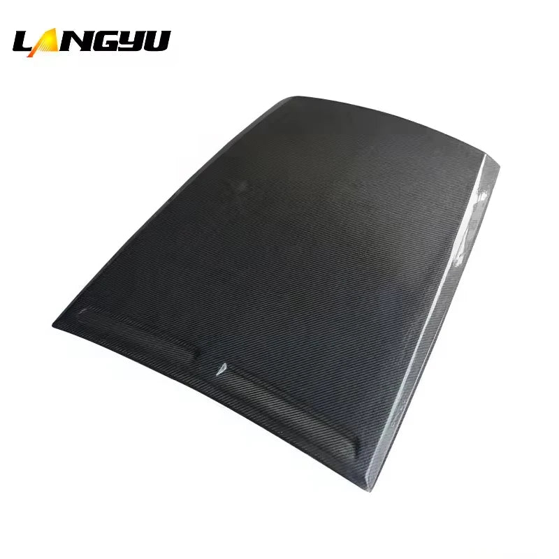 STLF Car Modification Accessories Front Bonnet Carbon Fiber Engine