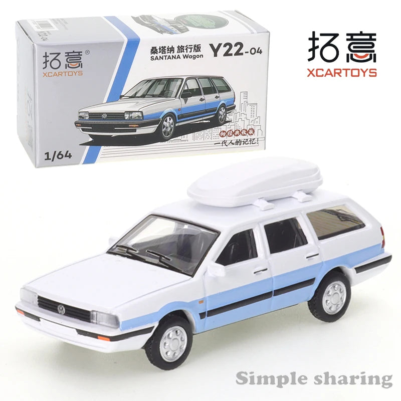 XCARTOYS 1/64 Volkswagen Santana Wagon Car Alloy Toys Motor Vehicle