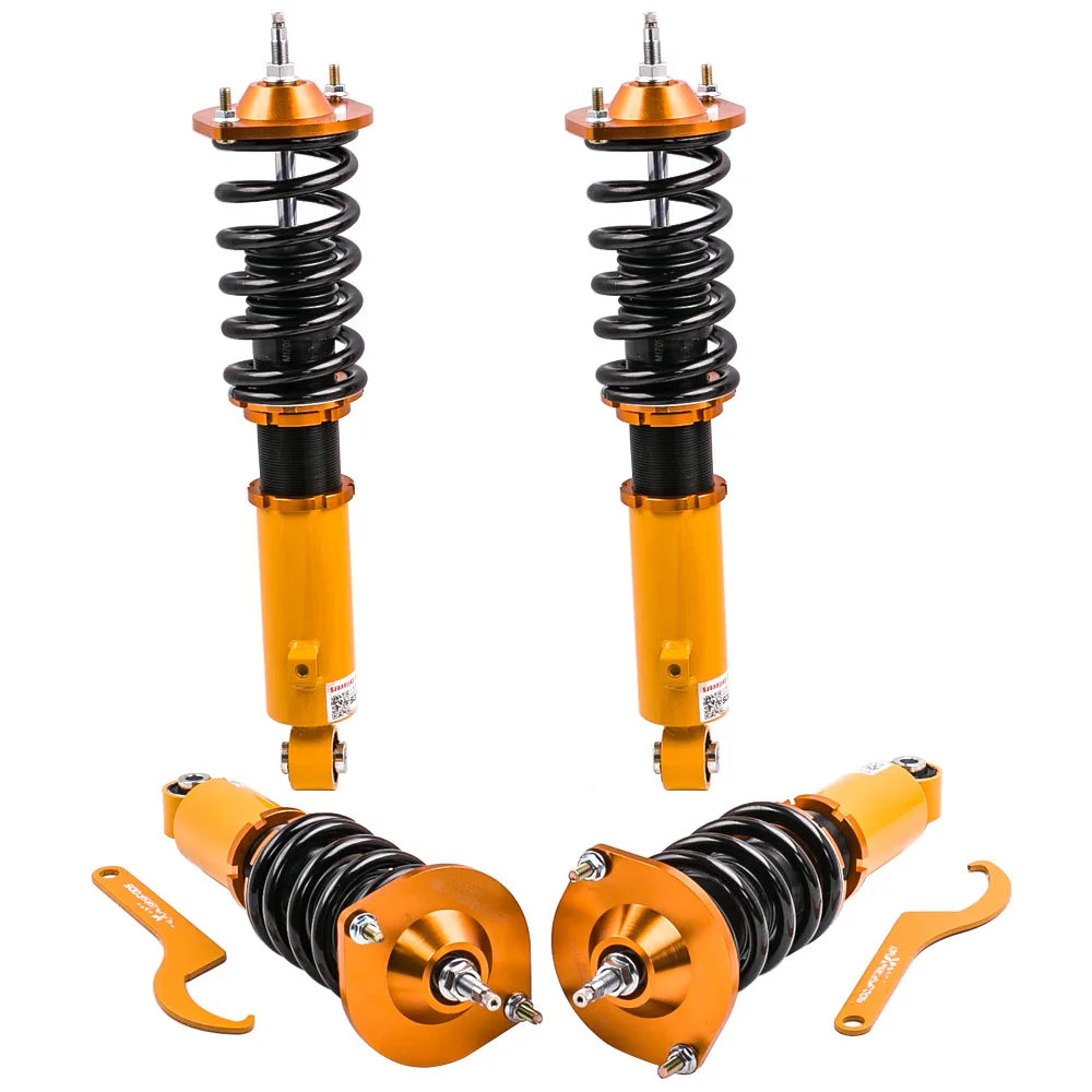 24-Way Adjustable Coilover Shock Spring Kit For MAZDA MIATA MX5 MX-5