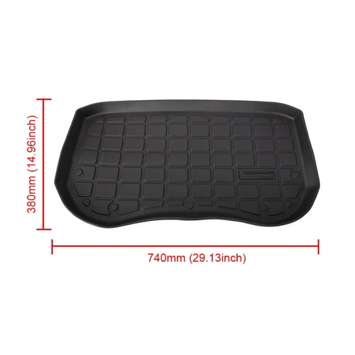 TPE Pad Front Rear Mat For Tesla Model Y 2019-2023 Model 3 2021-2023