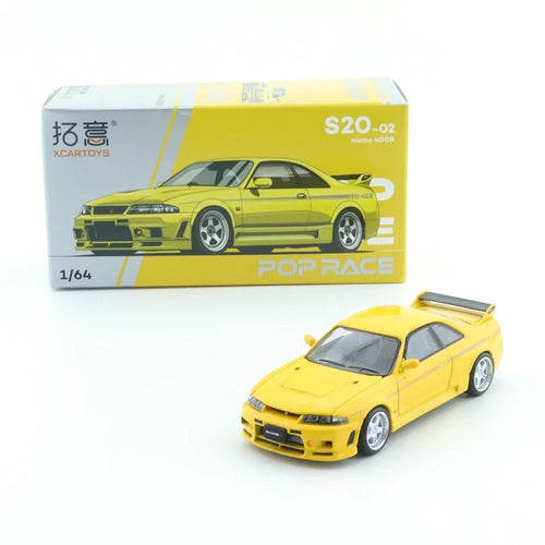 XCARTOYS POPRACE 1/64 Alloy Car Model Toy SKYLINE GT-R V8 NSX GT3