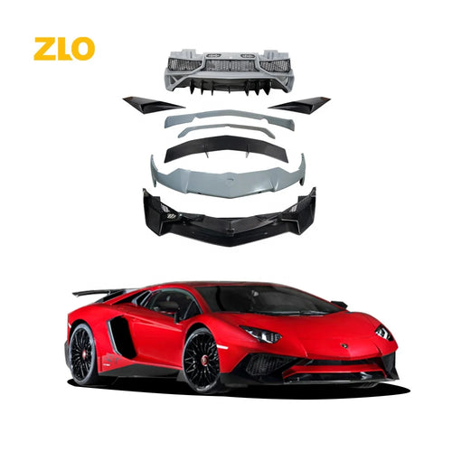 ZLO SV Style Dry Carbon Fiber Bodykit  Bumper  Lip Spoiler Air Vents