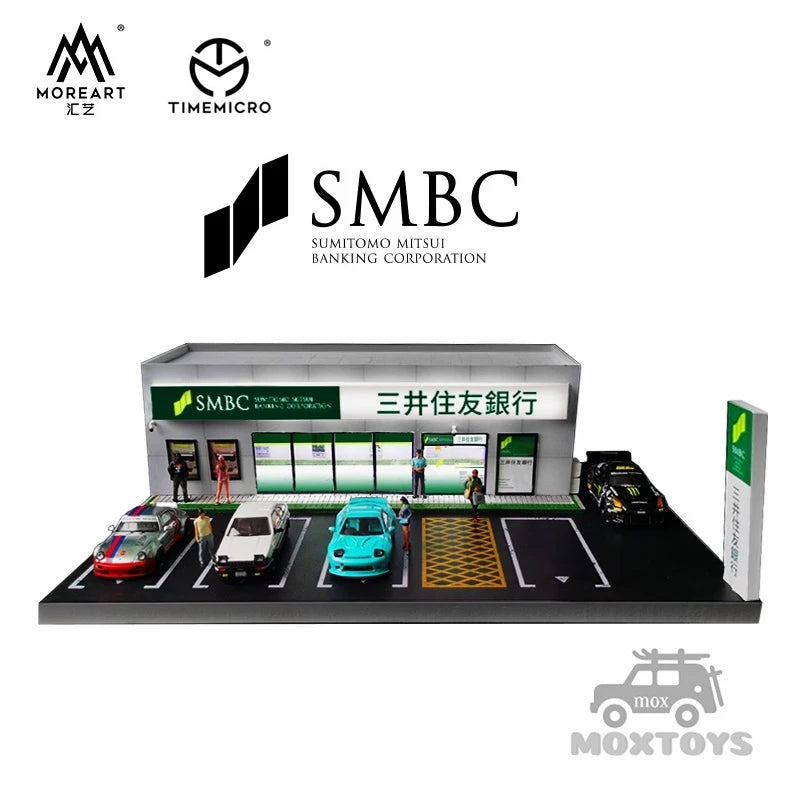 TimeMicro 1:64 MoreArt Diorama SMBC Sumitomo Mitsui Banking w/Packing