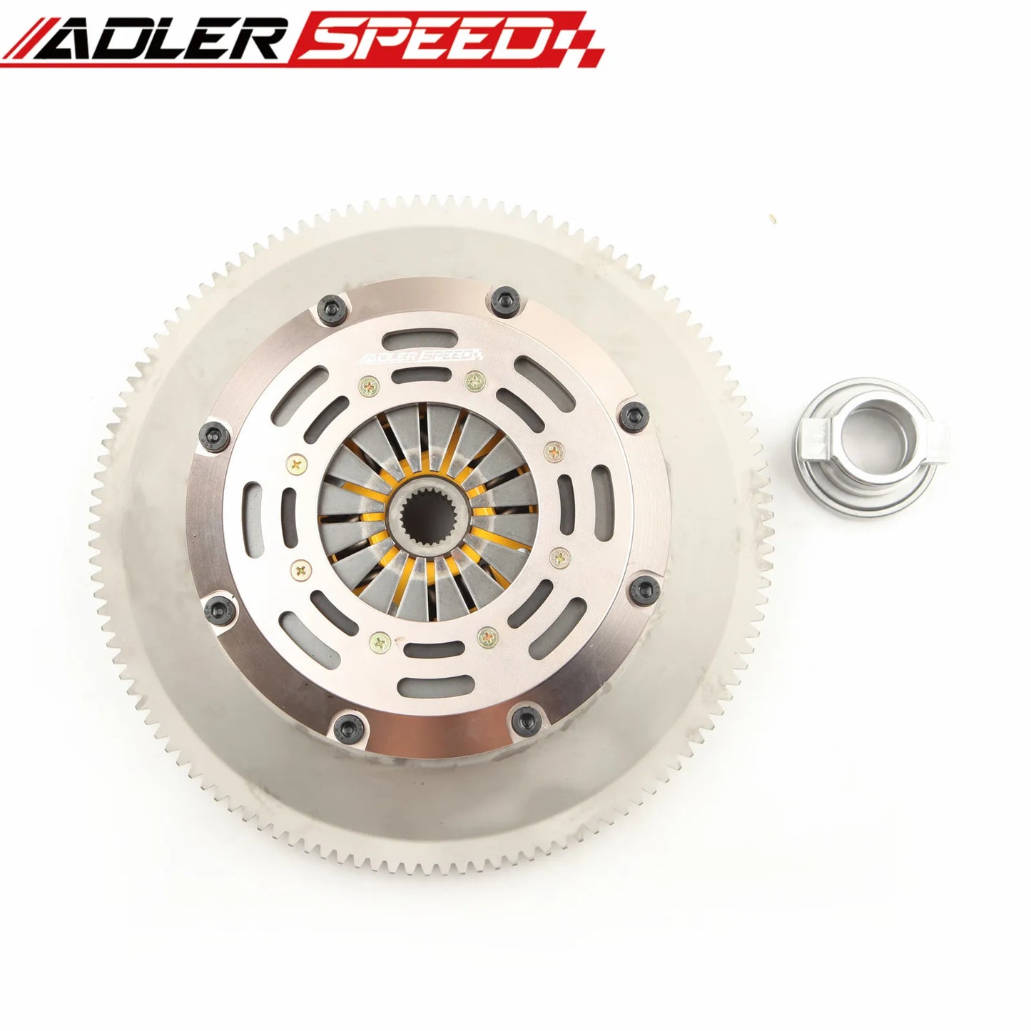 ADLERSPEED Racing / Street Twin Disc Clutch Kit & Flywheel For Nissan