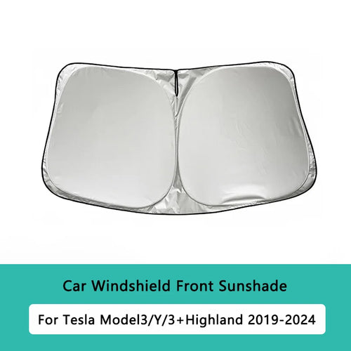 Upgraded Windshield Sunshade for Tesla Model 3 Highland 2024 Car