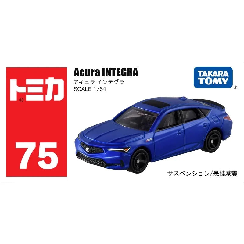 Takara Tomy Tomica #75 Acura Integra JDM Diecast Sports Model Car Toy