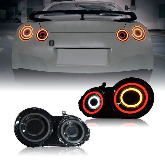 Stop light For Nissan R35 GTR GT-R 2007-2019 Rear Bumper Modified Tail