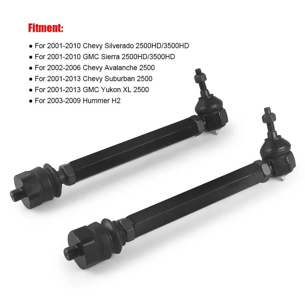 99107 Heavy Duty Tie Rods For Chevy Silverado For GMC Sierra 2500HD