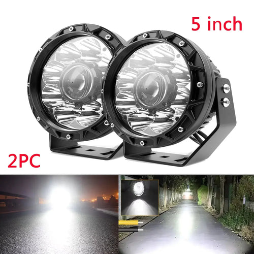 7inch Survey light for vehicles Spotlight  Work light Long Range Truck