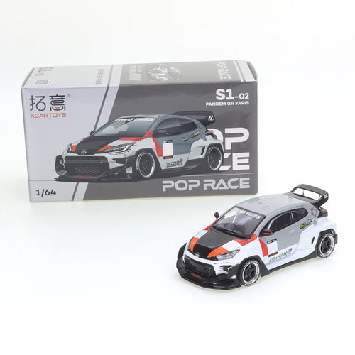 XCARTOYS POPRACE 1/64 Alloy Car Model Toy SKYLINE GT-R V8 NSX GT3