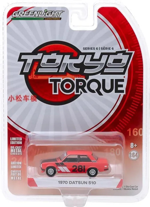 1:64 Tokyo Torque Tokyo Series 6 1970 510 Spot Collection of car