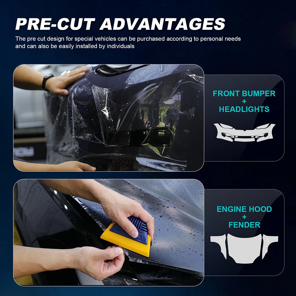 10Mil TPU Scratch Resistant Car Paint Protection Film for Tesla Model