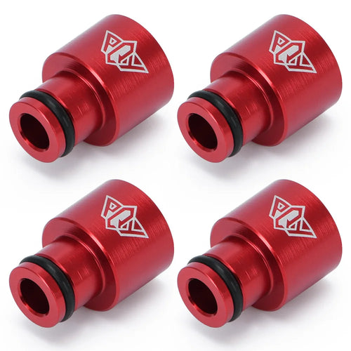 4pcs Fuel Injector Hat Fuel Nozzle Modified Auto Parts Nozzle Adapter