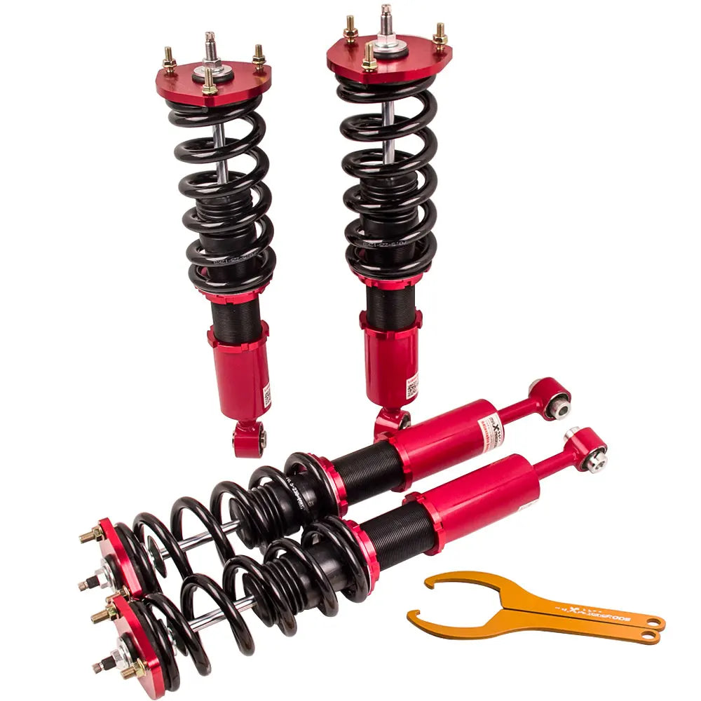 24 Way Damper Adjustable Coilovers Shocks Kit For Lexus IS300