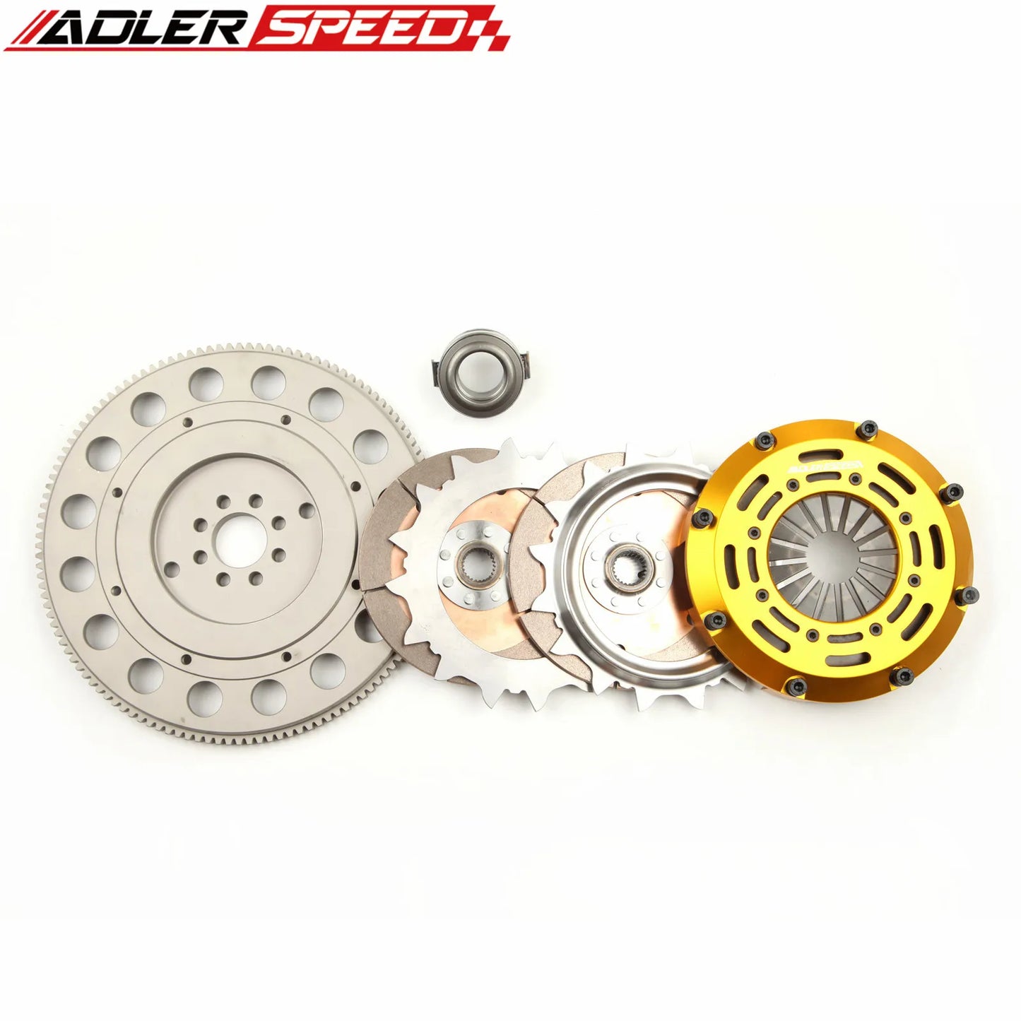 ADLERSPEED Racing Clutch Twin Disc Kit For 1990-1996 NISSAN 300ZX 3.0L