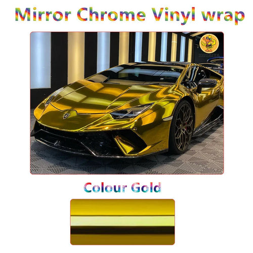 1.52X18M Stretchable Matte Silver Mirror Chrome Vinyl Wrap