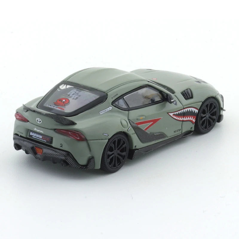 XCARTOYS POP RACE 1/64 NWB Supra A90-fighter Green Car Alloy Toys