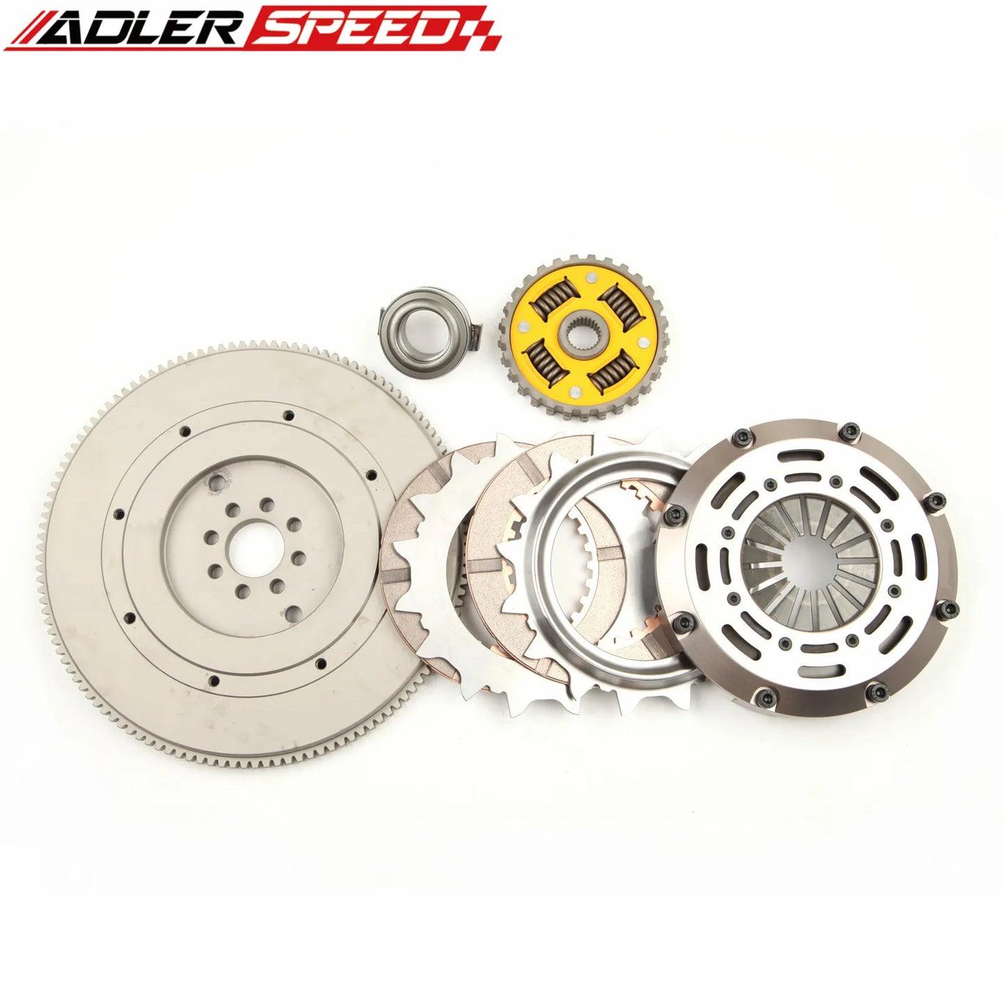 ADLERSPEED Racing / Street Clutch Twin Disc Kit For 1990-1996 NISSAN