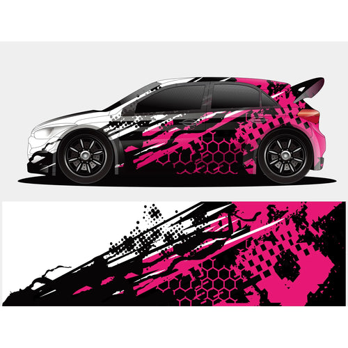 Yellow Sticker Car Full Wrap Sticker Car Decal Decorative Cut Body